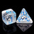 resin dnd dice set with inclusions