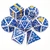 haxtec christmas metal dnd dice set 7pcs