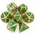 haxtec christmas metal dnd dice set 7pcs