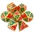 haxtec christmas metal dnd dice set 7pcs