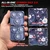 haxtec foldable spinner dnd dice set 7 in 1 dungeons and dragons metal dice