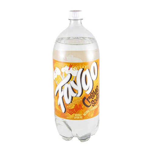 Faygo Cream Soda 2L bottle