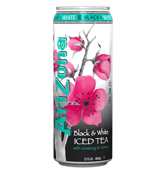 Arizona Black & White Iced Tea 650ml Bottle – Ace Convenience Canada