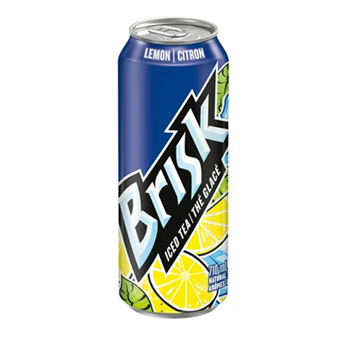Brisk Lemon Iced Tea 710ml can Brisk Lemon Iced Tea 710ml can