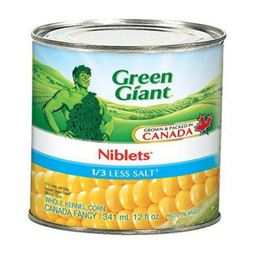 Green Giant Niblets 341ml – sweet, tender corn kernels perfect for salads, soups, and side dishes
