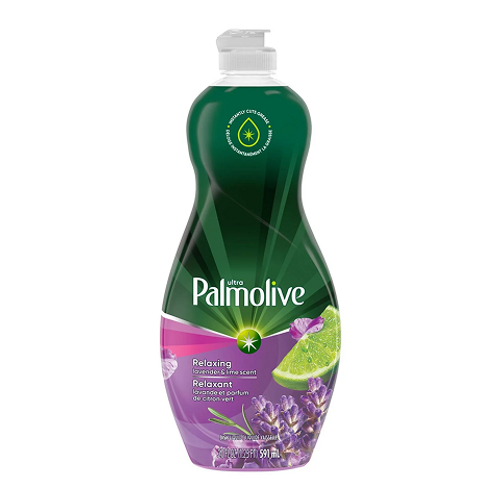Palmolive Ultra Lavender & Lime 591ml – dishwashing liquid with powerful grease-fighting action and refreshing lavender & lime scent