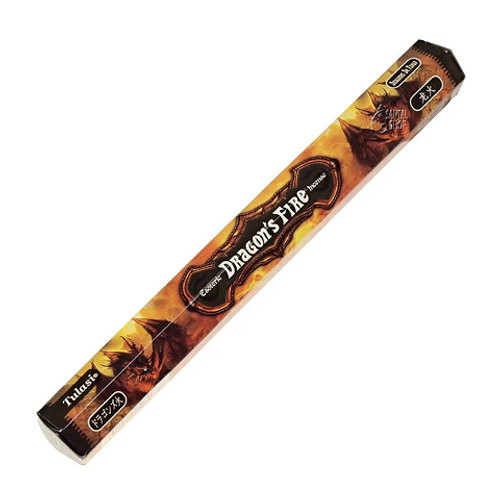 Tulasi Dragons Fire Incense 20 Sticks – aromatic incense for energy Canada