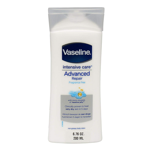 Vaseline Advanced Repair Lotion 200ml – intensive moisturizer for very dry and rough skin