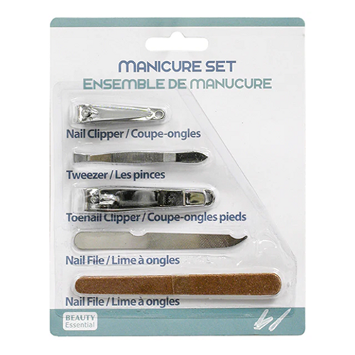 Beauty Essential Manicure Set – complete set of tools for nail care and grooming