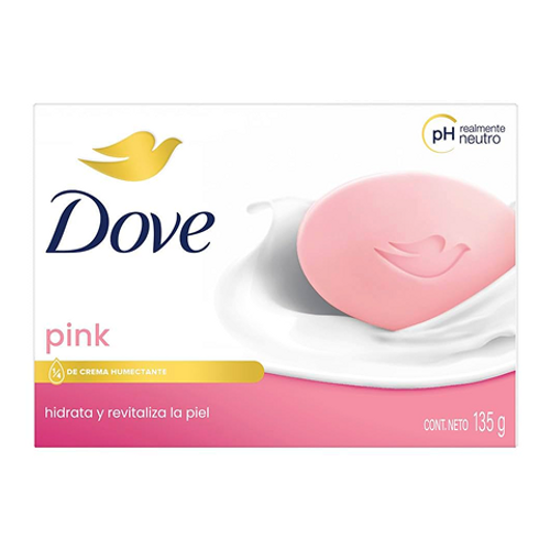 Dove Pink Beauty Bar 135g – moisturizing soap bar for soft and smooth skin