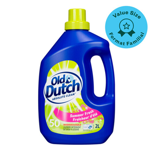 Old Dutch Laundry Detergent Summer Fresh 2L – liquid laundry detergent with summer fresh fragrance