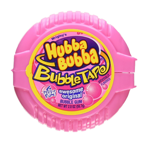 Hubba Bubba Bubble Tape Original 56g – Chewy Original Flavoured Bubble Gum Canada