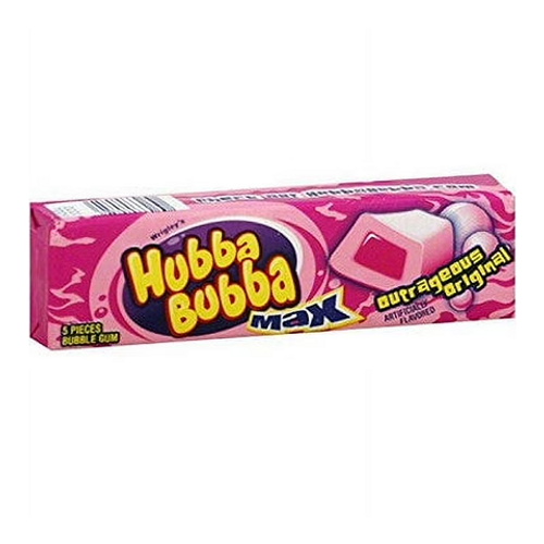 Hubba Bubba Max Original 5 Pieces – Chewy Original Flavoured Bubble Gum Canada