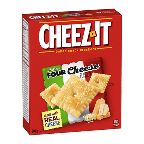 Cheez-It Italian Four Cheese 200g - Savory Cheese Snack Crackers from Ace Convenience Windsor Canada