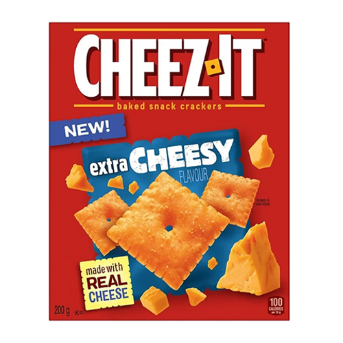 Cheez-It Extra Cheesy 200g - Extra Cheese Snack Crackers from Ace Convenience Windsor Canada