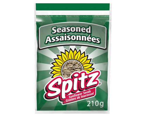 Spitz 210g seasoned sunflower seeds for a tasty snack