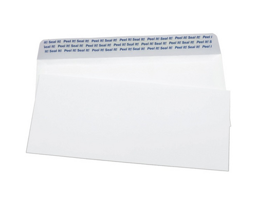 Office Works Peel & Seal Envelopes 50 Pack – secure, easy-to-use envelopes for mailing and correspondence