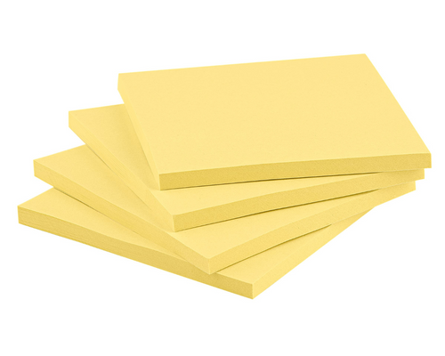 Office Works Sticky Notes 3 Pack – colorful sticky notes for reminders, notes, and organization