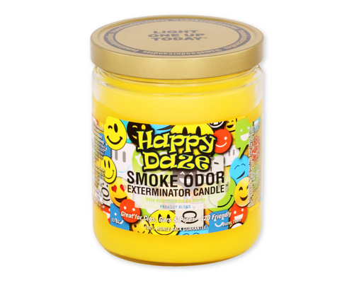 Smoke Odor Happy Daze Candle 368g – odor eliminating candle with fresh, uplifting fragrance Canada