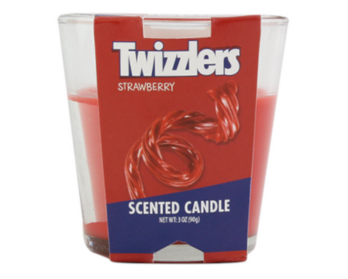 Twizzlers Scented Candle 90g – sweet strawberry licorice fragrance candle Canada