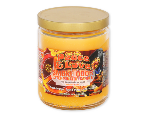 Smoke Odor Peace & Love Candle 368g