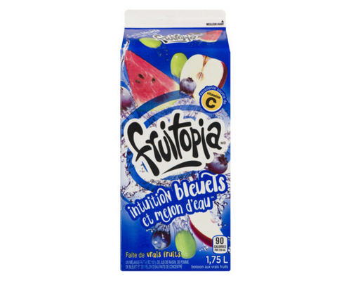 Fruitopia Blueberry Watermelon 1.75L – refreshing fruit drink with blueberry and watermelon flavors