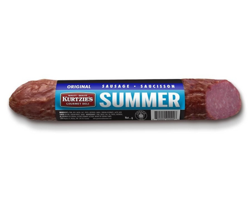Great Canadian Meat Summer Dry Salami 275g – savory dry-cured salami slices Canada
