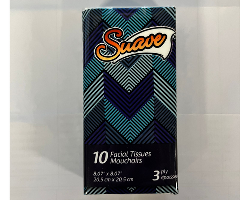 Suave Facial Tissues Single Pack