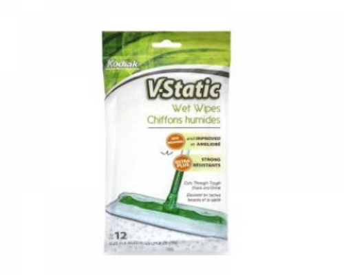 Kodiak V-Static Wet Wipes 12 Pack