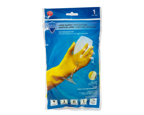 Sani Guard Latex Gloves Large