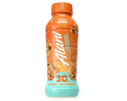Alani Munchies Protein Shake 355ml – indulgent protein shake with a sweet, crunchy Munchies-inspired flavor