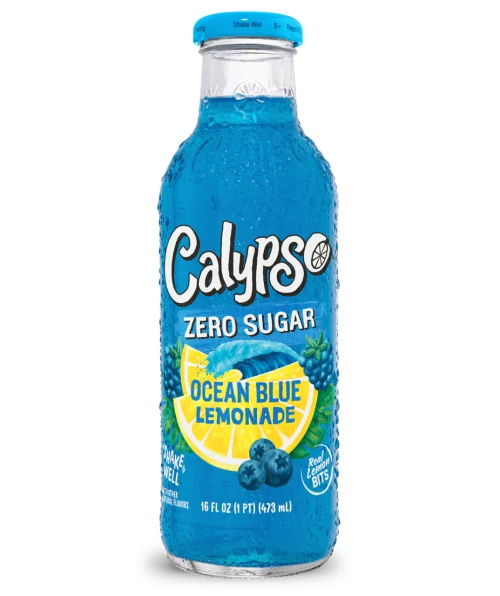 Calypso Zero Sugar Ocean Blue Lemonade 473ml Bottle – Ace Convenience Canada