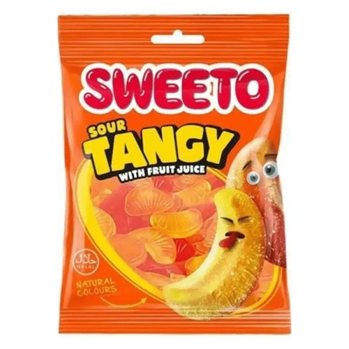 Sweeto Sour Tangy With Fruit Juice 80g – tangy chewy candy made with real fruit juice Sweeto Sour Tangy With Fruit Juice 80g – tangy chewy candy made with real fruit juice