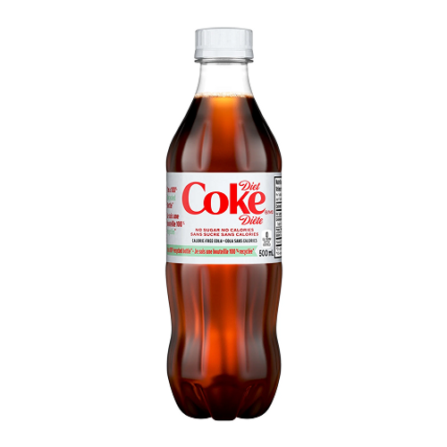 Diet Coke 500ml Bottle – Ace Convenience Canada