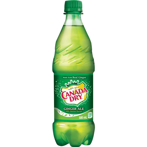 Canada Dry Ginger Ale 500ml Bottle – Ace Convenience Canada