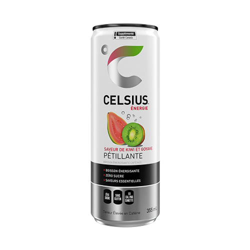 Celsius Sparkling Kiwi Guava Energy Drink 355ml Can – Ace Convenience Canada