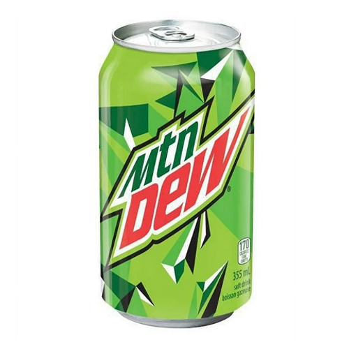 Mountain Dew 355ml can