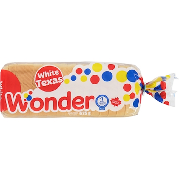 Wonder White Texas Bread 675g loaf – Ace Convenience Canada
