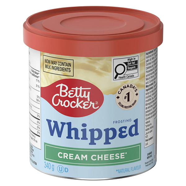 Betty Crocker Whipped Cream Cheese Frosting 340g – Ace Convenience Canada