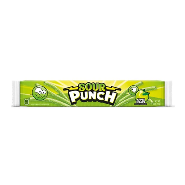 Sour Punch Apple Straws 57g