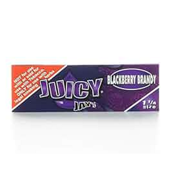 Juicy Jays Blackberry Brandy 1 1/4 – flavored rolling papers with a sweet blackberry brandy taste