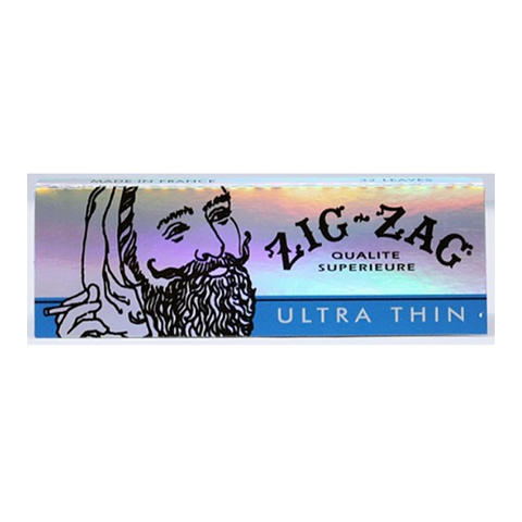Zig-Zag Ultra Thin Single Wide – ultra-thin rolling papers in single wide size for a smooth, slow-burning smoke
