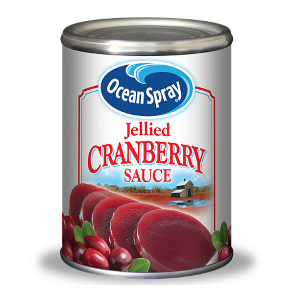Ocean Spray Cranberry Sauce 348ml – sweet and tangy cranberry sauce perfect for holiday meals or everyday dishes