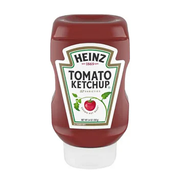 Heinz Tomato Ketchup 375ml – classic, tangy tomato ketchup perfect for burgers, fries, sandwiches, and dips