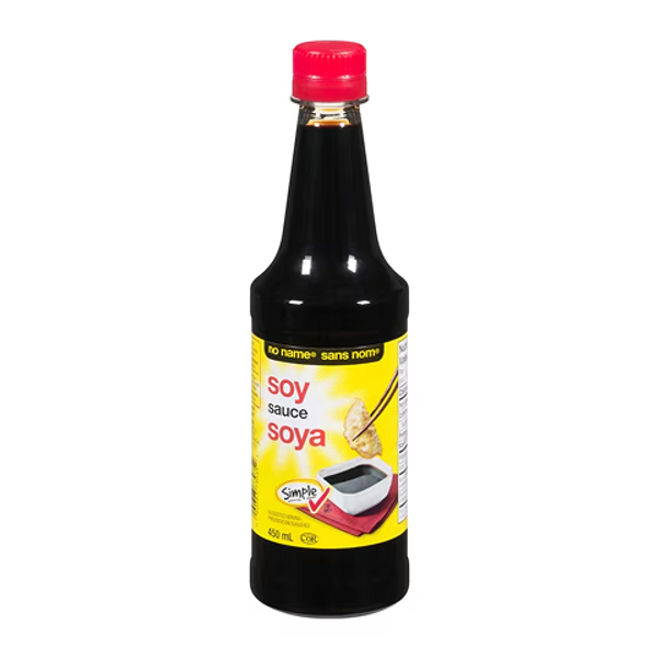 No Name Soya Sauce 450ml – savory soy sauce perfect for stir-fries, marinades, sushi, and cooking