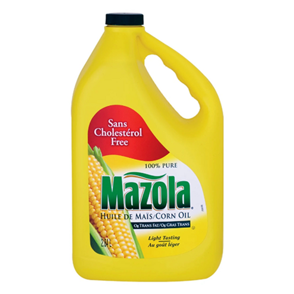 Mazola Corn Oil 2.84L – light and versatile corn oil perfect for frying, baking, and everyday cooking