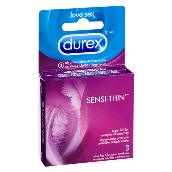 Durex Sensi Thin Canada, condoms 3 pack Windsor, buy Durex Sensi Thin condoms Canada, Canadian sexual wellness products