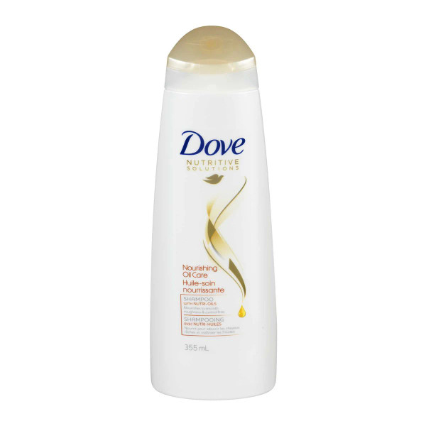 Dove Nourishing Oil Care Shampoo Canada, 355ml hair shampoo Windsor, buy Dove hair care Canada, Canadian shampoo and conditioner products