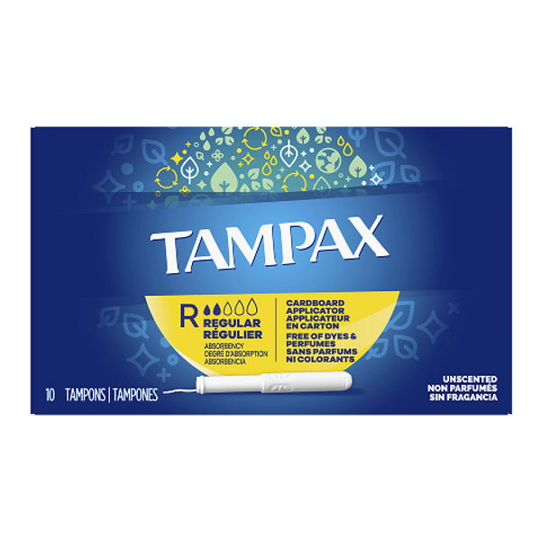 Tampax Regular 10 Tampons – reliable and comfortable tampons for everyday protection
