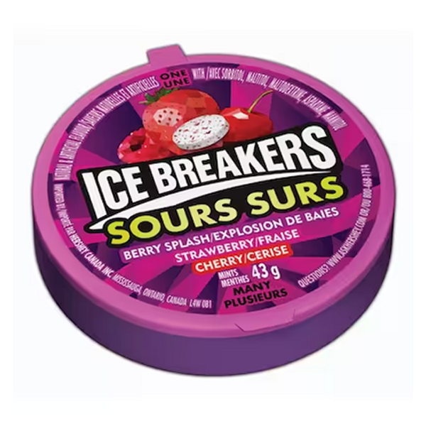 Ice Breakers Berry Splash 43g – Chewy Berry Flavoured Candy Canada